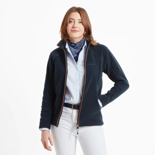 Schoffel ladies Burley Fleece Jacket - Kingfisher - Image 2