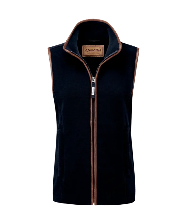 Schoffel Ladies Lyndon Fleece Gilet - Navy