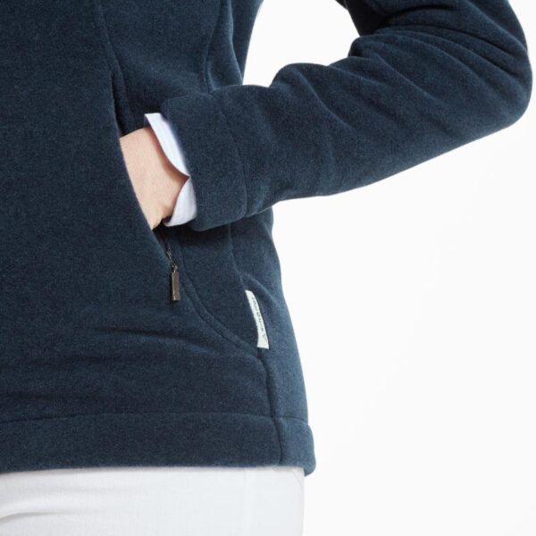 Schoffel ladies Burley Fleece Jacket - Kingfisher - Image 5