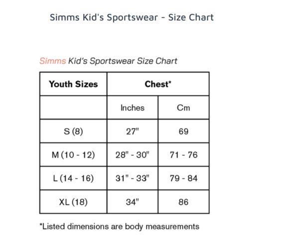 Simms Kid's Solar Tech Hoody - Image 2