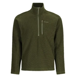 SIMMS RIVERSHED HALF ZIP FLEECE JUMPER