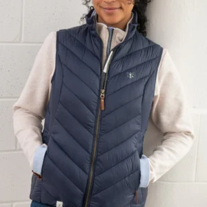 Lighthouse Laurel Gilet - Navy Blue