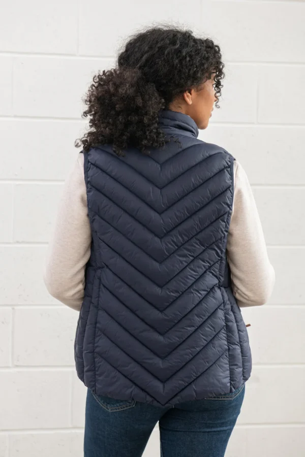 Lighthouse Laurel Gilet - Navy Blue - Image 3