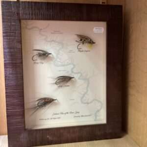 Salmon flies of the river Spey Framed