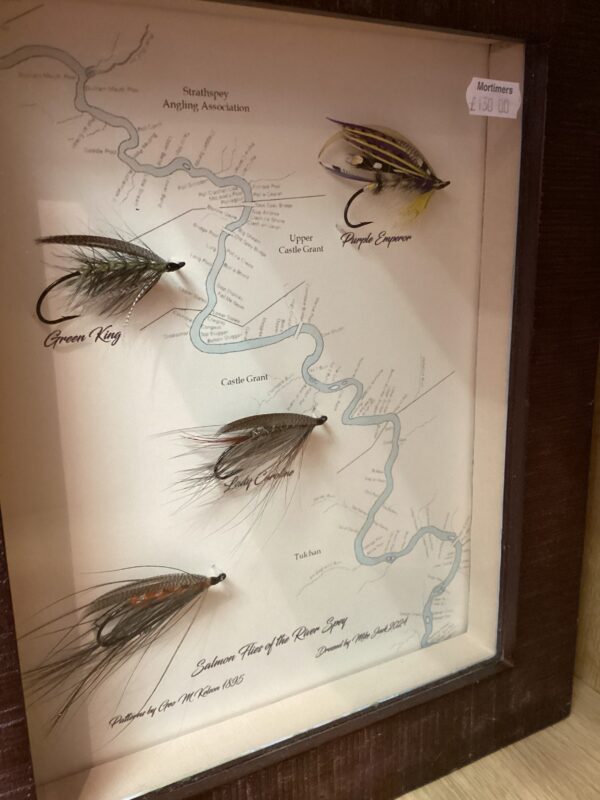 Salmon flies of the river Spey Framed - Image 3
