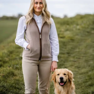 Schoffel Lyndon Fleece Gilet - Mushroom