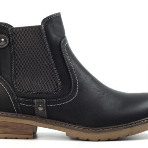 Lunar Roxie III Black Ankle Boot