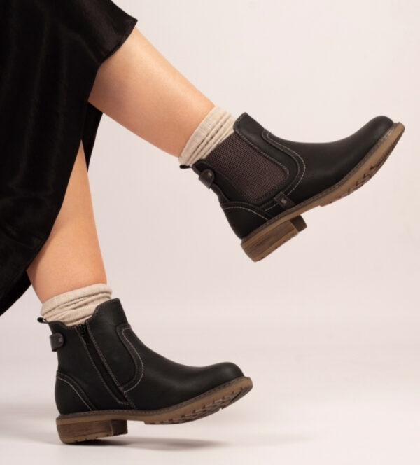 Lunar Roxie III Black Ankle Boot - Image 2