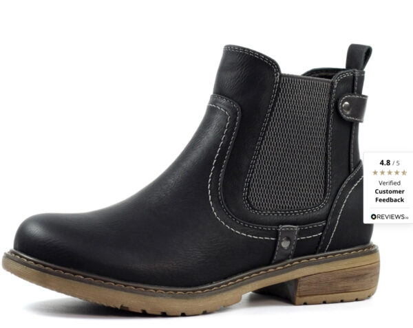 Lunar Roxie III Black Ankle Boot - Image 3