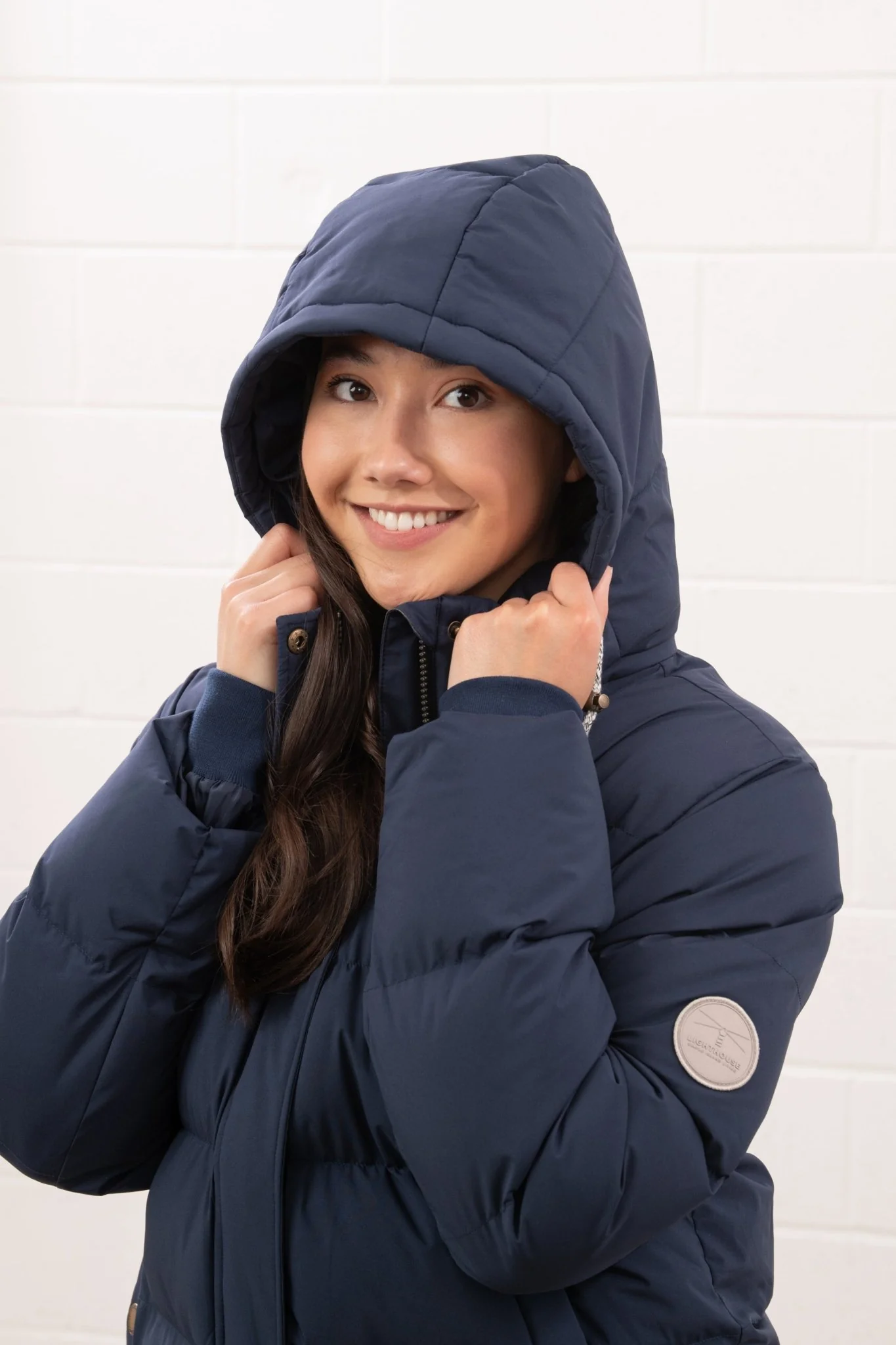 Lighthouse Margot Coat - Navy - Image 7