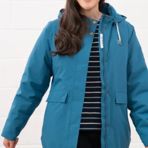 Lighthouse Tess Coat - Teal