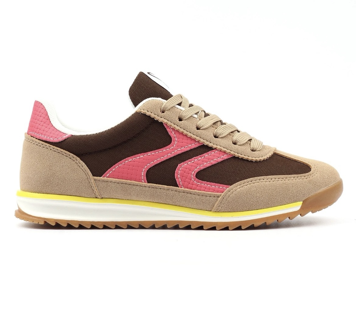 Lunar Zoe Brown Trainer - Image 3