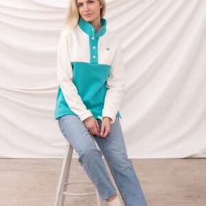 Lighthouse Haven Jersey - Coconut Soft Teal
