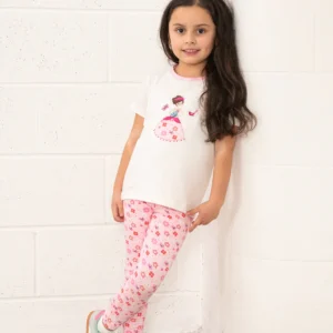 Lighthouse Mollie Leggings - Baby Pink Floral