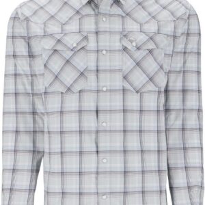 Simms Brackett Shirt: Aspen Plaid