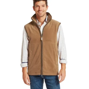 Schoffel Oakham Fleece Gilet - Toffee