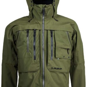 Loop Torne 2.0 Wading Jacket: Spruce Green