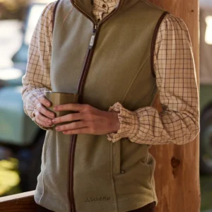 Lyndon Fleece Gilet Sage Green