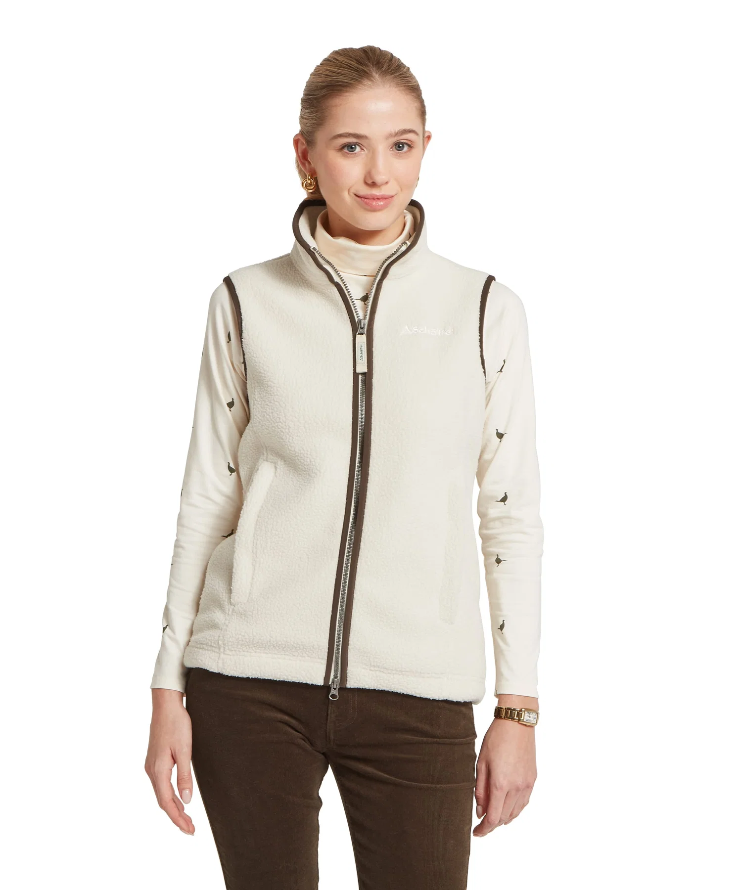 Schoffel Lyndon Retro Fleece Gilet - Image 12