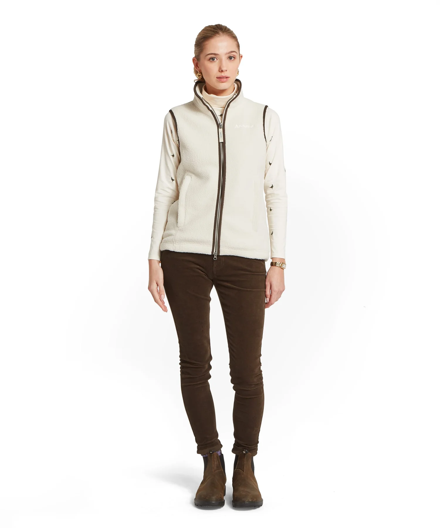 Schoffel Lyndon Retro Fleece Gilet - Image 8
