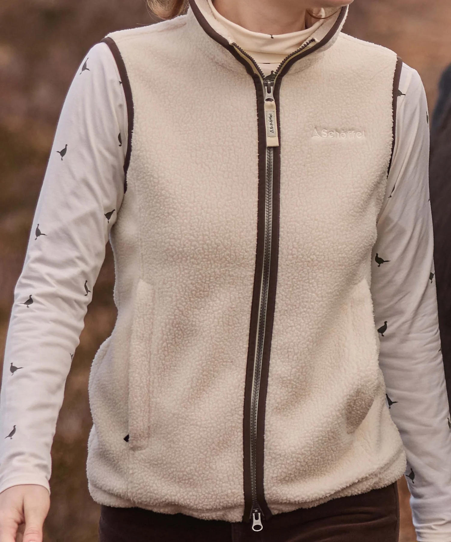 Schoffel Lyndon Retro Fleece Gilet - Image 10