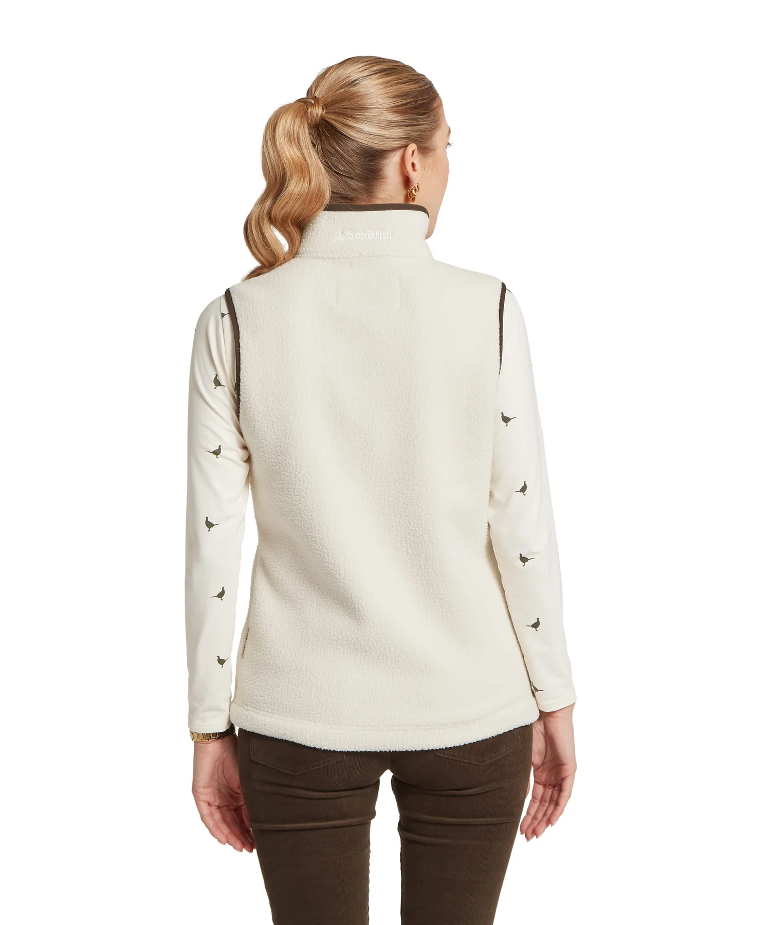 Schoffel Lyndon Retro Fleece Gilet - Image 3