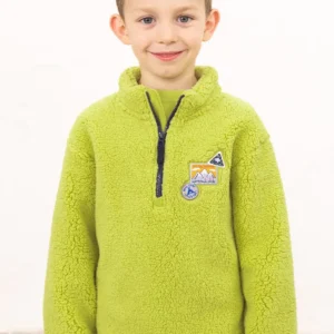 Lighthouse Murray Fleece - Soft Lime