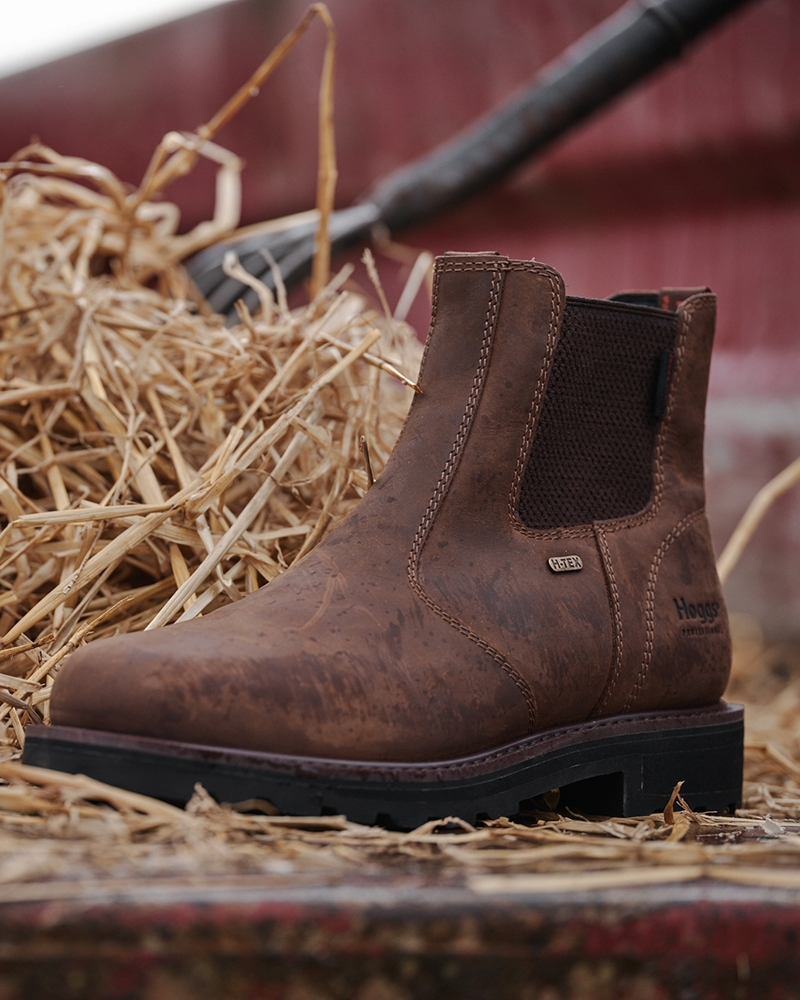 Hoggs of Fife Mens Shire Pro Waterproof Dealer Boot - Image 2